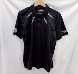 【タグ付き】 HYDROGEN　半袖ウェア 　TP0003 BLACK POLO ハイドロゲン　Men's　メンズ　サイズ M