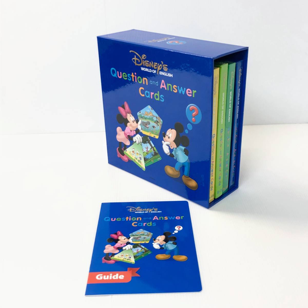在庫処分大特価 ほぼ未開封 2019年購入 Q＆Aカード 最新版 ディズニー英語システム DWE 知育玩具