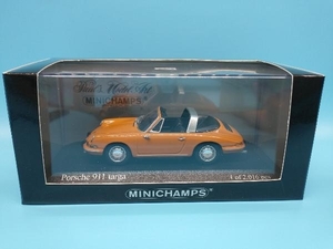 minichamps 1/43 limited 2016 porsche 911 targa 1965 orange 400061161