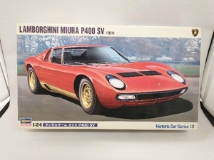 現状品 プラモデル ハセガワ 1/24 ランボルギーニ ミウラ P400 SV 1971 HC13