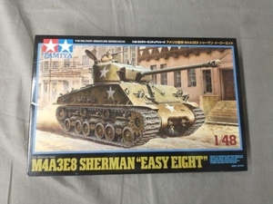 現状品 プラモデル タミヤ アメリカ戦車 M4A3E8 シャーマン イージーエイト 1/48 ミリタリーミニチュアシリーズ No.95 ディスプレイモデル