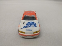 現状品 トミカ No.40 スカイライン GT-R レーシング(JECS) オレンジ×白 黒シート #1 裏板刻印:1989/No.20 JECS NISSAN SSR 赤箱_画像5