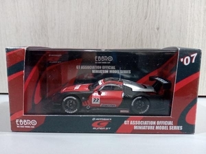 現状品 【A-015】EBBRO 1/43 SUPER GT500 MOTUL AUTECH Z TEST CAR 2007 No.22 BLACK/RED