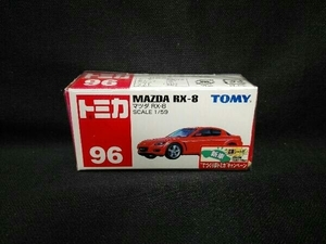 トミカ No.96 マツダ RX-8 赤箱 ロゴ青字 中国製