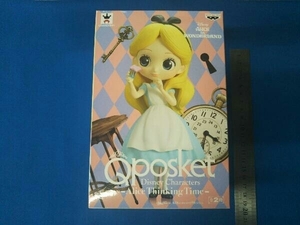 フィギュア バンプレスト アリス(パステルカラー) Q posket Disney Characters -Alice Thinking Time-