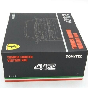 ミニカー トミカ 1/64 LV-NEO フェラーリ 412 ブラック リミテッドヴィンテージNEO TOMYTEC 店舗受取可の画像2