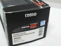 EBBRO 1/43 SUPER GT500 PETRONAS TOM'S SC430 2010 No.1 WHITE/GREEN_画像2