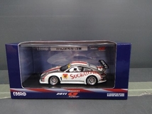 EBBRO 1/43 ART TASTE GT3R SUPER GT300 2011 No.15 WHITE/ORANGE_画像1