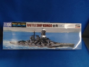 プラモデル ハセガワ 1/700 日本戦艦 金剛 ウォーターラインシリーズ NO.109