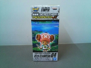  unopened goods figure van Puresuto Tony Tony * chopper theater version ONE PIECE STAMPEDE world collectable figure vol.1