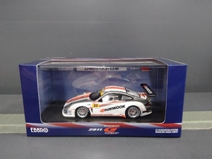 EBBRO 1/43 SUPER GT300 HANKOOK PORSCHE 2011 No.33 WHITE/ORANGE