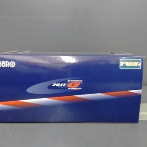 EBBRO 1/43 SUPER GT300 ZENT Porsche RSR 2011 No,25 BLUEの画像2