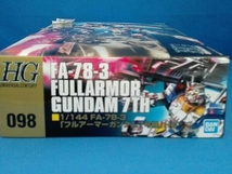 プラモデル (再販)バンダイ 1/144 FA-78-3 フルアーマーガンダム7号機 HGUC 「機動戦士ガンダム戦記」_画像4