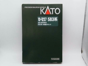  railroad model N gauge KATO 10-1237 583 series . pcs Special sudden train 6 both basic set store receipt possible 