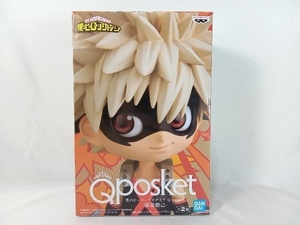 未開封品 フィギュア バンプレスト 爆豪勝己 A(ブーツ:ブラック×オレンジ) 僕のヒーローアカデミア Q posket