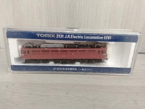 Nゲージ TOMIX EF81形電気機関車 2131　動作○　取扱説明書○