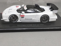 EBBRO 1/43 SUPER GT 500 NSX TEST CAR 2007 No.99 WHITE_画像6