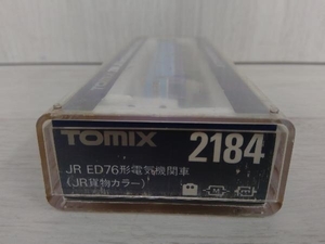 Nゲージ TOMIX ED76形電気機関車 (JR貨物カラー) 2184動作○ライト○　パンタグラフ片側なし