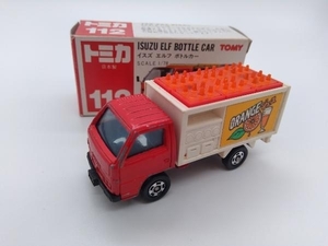 トミカ No.112 イスズ エルフ ボトルカー 赤箱 ロゴ赤字 日本製