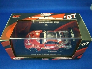 EBBRO 1/43 SUPER GT 500 XANAVI NISMO Z(Late Version) 2007 No.23 SILVER/RED