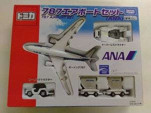 【未開封品】787エアポートセット(ANA) 全日空 飛行機 ボーイング787