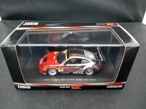 EBBRO 1/43 SUPER GT300 ZENT Porsche RSR Rd.3 Fuji 2010 No.25 SILVER/RED