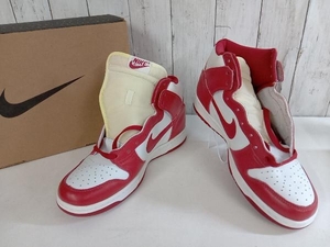 NIKE Nike DUNK HIGH LE Dunk высокий 630335 161 спортивные туфли 99 год производства Vintage красный x белый примерно 28 cm магазин квитанция возможно 