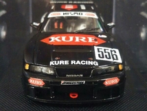 EBBRO KURE スカイライン GT-R R33 JGTC 1996 (ブラック) 1:43スケール_画像3