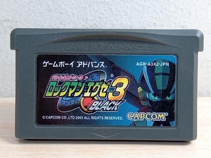 ② バトルネットワーク ロックマン エグゼ3 BLACK(ブラック) GBA ゲームボーイアドバンスソフト