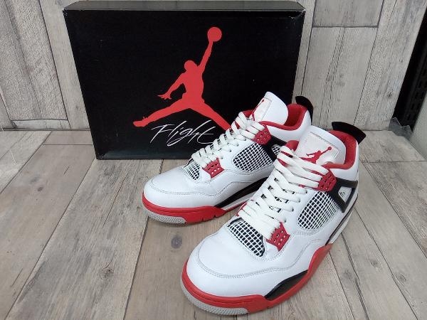 Yahoo!オークション  air jordan 4 fire redスニーカー メンズ