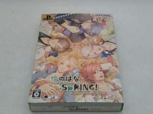 未使用品 PSVITA ゆのはなSpRING! ~Cherishing Time~ <限定版> 店舗受取可