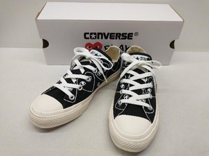 CONVERSE×PLAY COMME des GARCONS ALL STAR OX/PCDG 20 1CL706 спортивные туфли парусина женский 23.0cm US4 черный коробка есть 