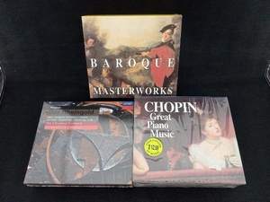 【一部未開封】クラシック CD 3点セット(ディスク10枚) BAROQUE MASTERWORKS,テレマン,ヴィヴァルディ,ショパン,ワーグナー