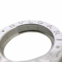 ブルガリ リング WG ホワイトゴールド B-ZERO 1 指輪 13号 美品 750 K18 Sランク BVLGARI_画像7