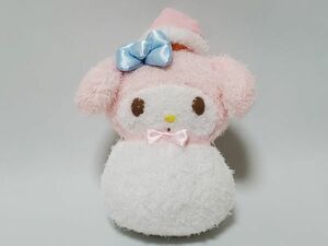 2013 サンリオ マイメロディ マイメロ 雪だるま 鏡餅 かがみもち みかん 冬 ぬいぐるみ My Melody　