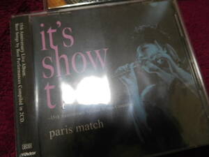 帯付美品Cd　２枚組　paris match / it's show time