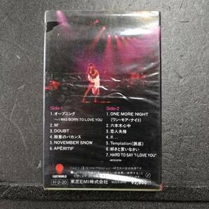未開封 カセットテープ 本田美奈子 MINAKO THE VIRGIN CONCERT IN BUDOUKAN LIVE ザ・ヴァージン・コンサート ZT28-1643の画像2