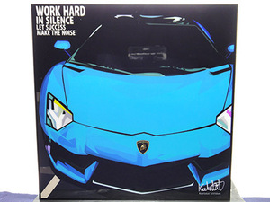 Art hand Auction [Neu Nr. 411] Pop Art Panel Lamborghini, Kunstwerk, Malerei, Porträts