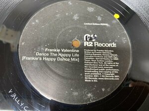 NO 9-2200 ◆ 12インチ ◆ Frankie Valentine ◆ Dance The Happy Life