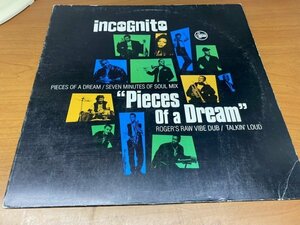 NO 9-2200 ◆ 12インチ ◆ Incognito ◆ Pieces Of A Dream