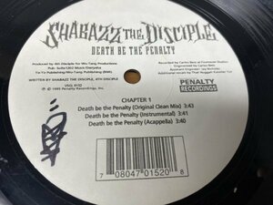 NO 10-21-45 ◆ 12インチ ◆ Shabazz The Disciple ◆ Death Be The Penalty