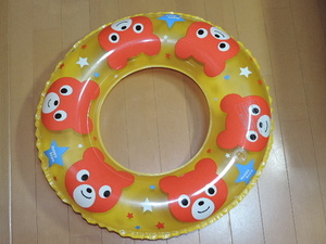 *Happy Bears for children swim ring * playing in water * sea water .* pool : approximately 55cm yellow *