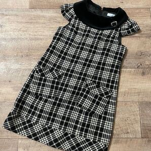 チェックワンピース