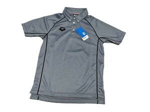 [ new goods ]arena/ Arena sport polo-shirt with short sleeves ARN-2308[SSS] gray * shirt man men's motion swim 