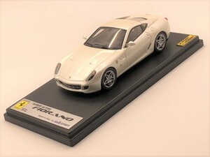 ★Look Smart ルックスマート 1/43 フェラーリ 599 GTB フィオラノ Ferrari Fiorano ポストホビー特注 パールペガサスホワイト white LS173