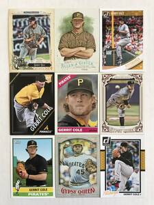 GERRIT COLE　MLBカード　いろいろ9枚セット