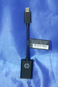 ★全国送料無料/10個入荷★ HP/変換アダプタ ★USB Type-C USB 3.0 Adapter(813336-001)★ 60978S