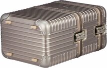 1円スタート送料無料！RIMOWA TOPAS TITANIUM　リモワ　トパーズチタニウム　ワインケース　収納　素材アルミニウム 　送料無料_画像3