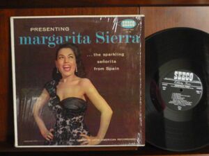 MARGARITA SIERRA/THE SPARKLING SENORITA FROM SPAINー407（LP）