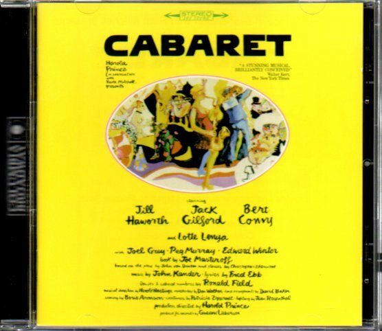 「Cabaret 1966 original Broadway cast」キャバレー オリジナル・ブロードウェイ・キャスト